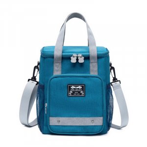 Joli Sac Isotherme Repas Bleu