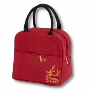 Jolie Sac Isotherme Repas Rouge