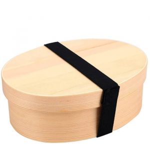 Lunch Box Bento en Bois pour Enfant