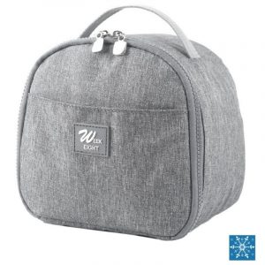 Petit Sac Isotherme pour Repas gris