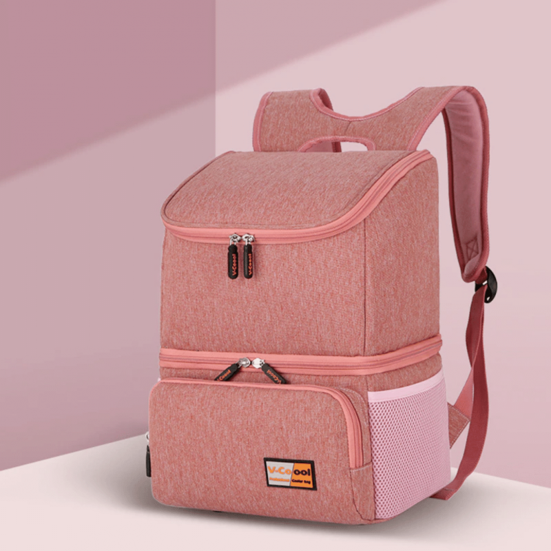 Sac à Dos Isotherme rose pour Femme