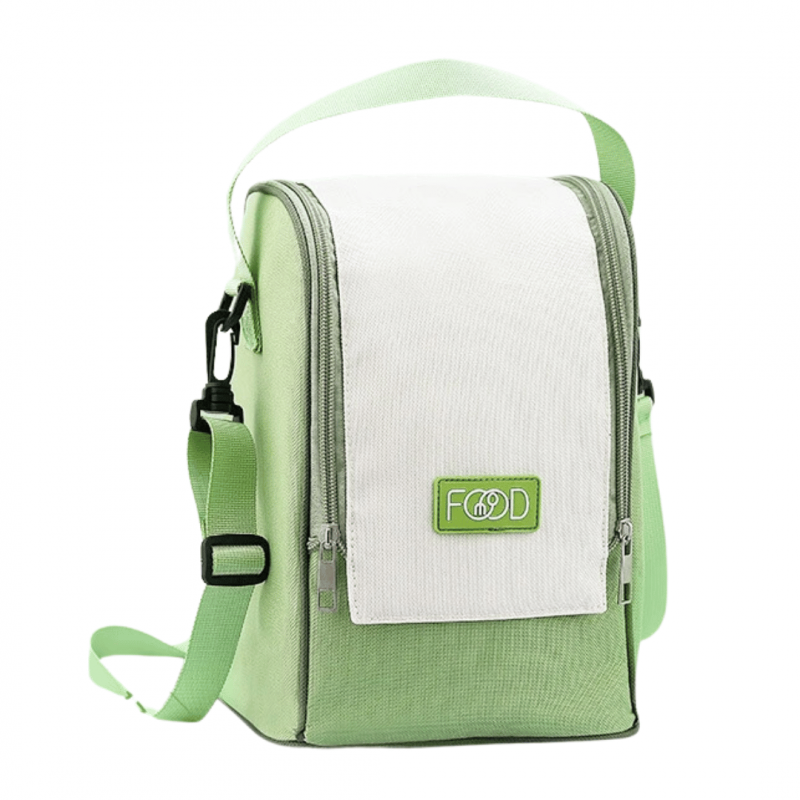 Sac Isotherme Bento de couleur Vert