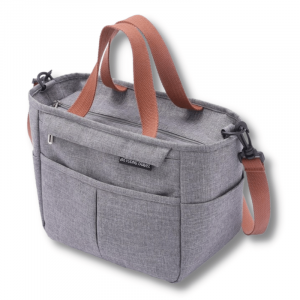 Sac Isotherme Gris pour Repas Chaud et Froid