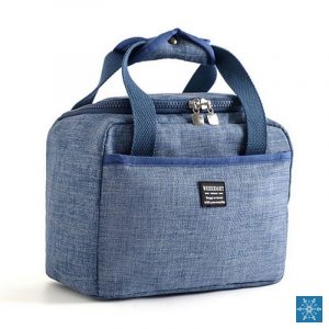 Sac Repas Femme de couleur Bleu