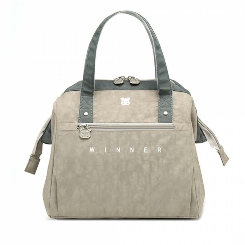 Sac Isotherme Repas gris pour Femme