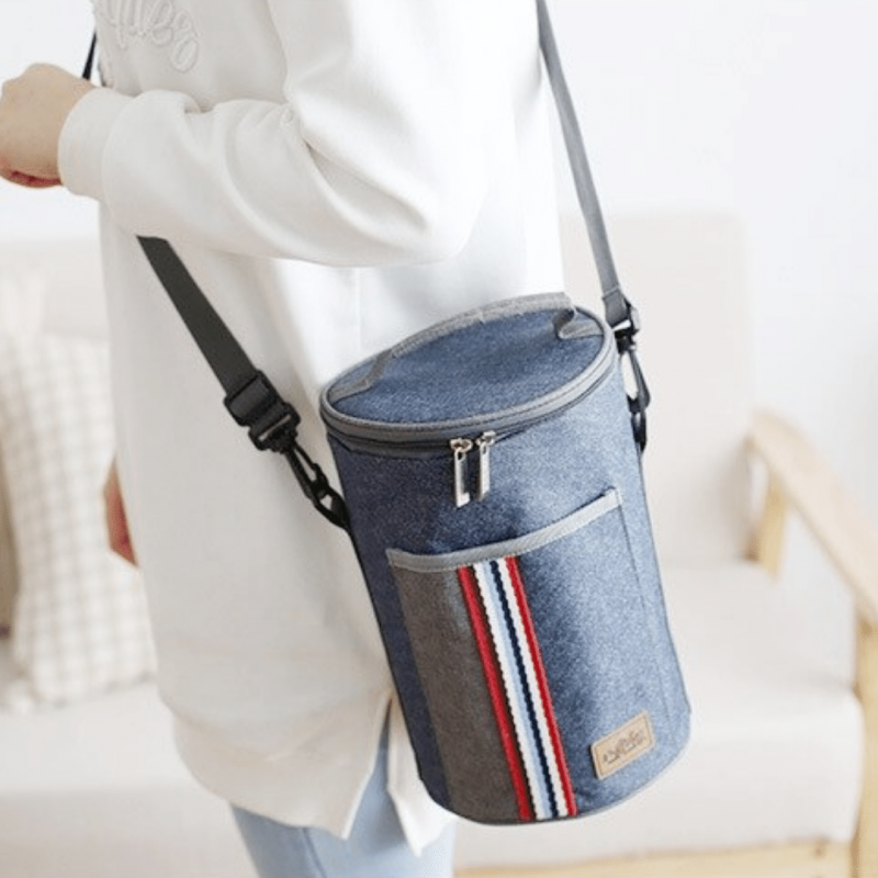 Sac  Rond Isotherme en Denim